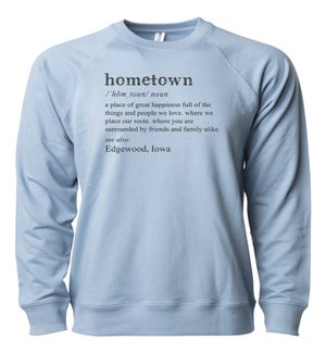 Hometown Definition Personalized Crew